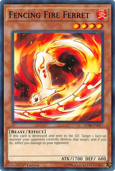 Fencing Fire Ferret | SDSB-EN017